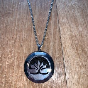 Lotus Aroma Therapy Necklace
